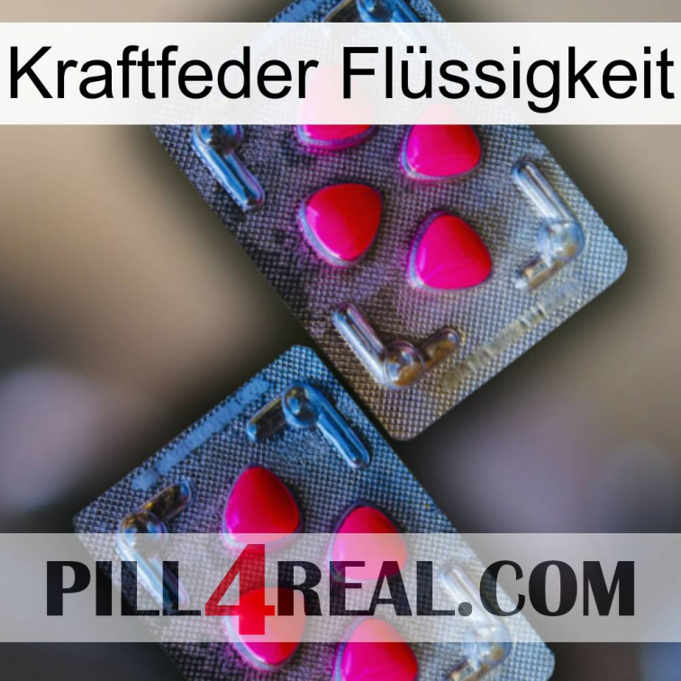 Kraftfeder Flüssigkeit 14